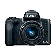 Canon EOS M50 (EF-M 15-45mm f/3.5-f/6.3 IS STM Kit Lens