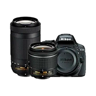 Nikon D5300 (AF-P DX 18-55mm f/3.5-f/5.6G VR and AF-P DX 70-300mm
