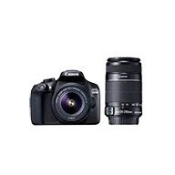 Canon EOS 1300D Double Zoom (EF-S 18-55mm IS II and EF