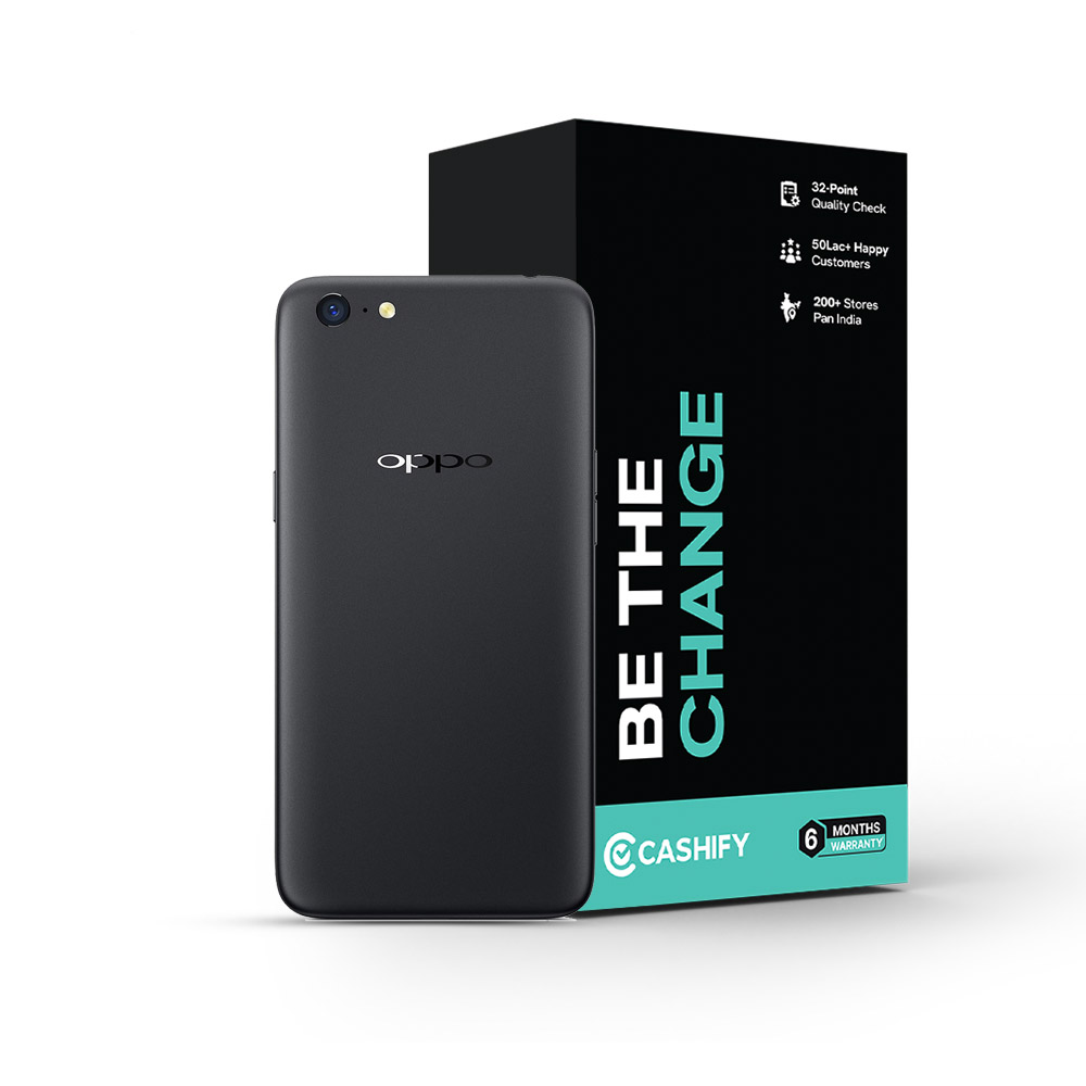 OPPO A71 2018 Refurbished,Cashify Warranty, Fair, GB 16 GB, Rose Gold