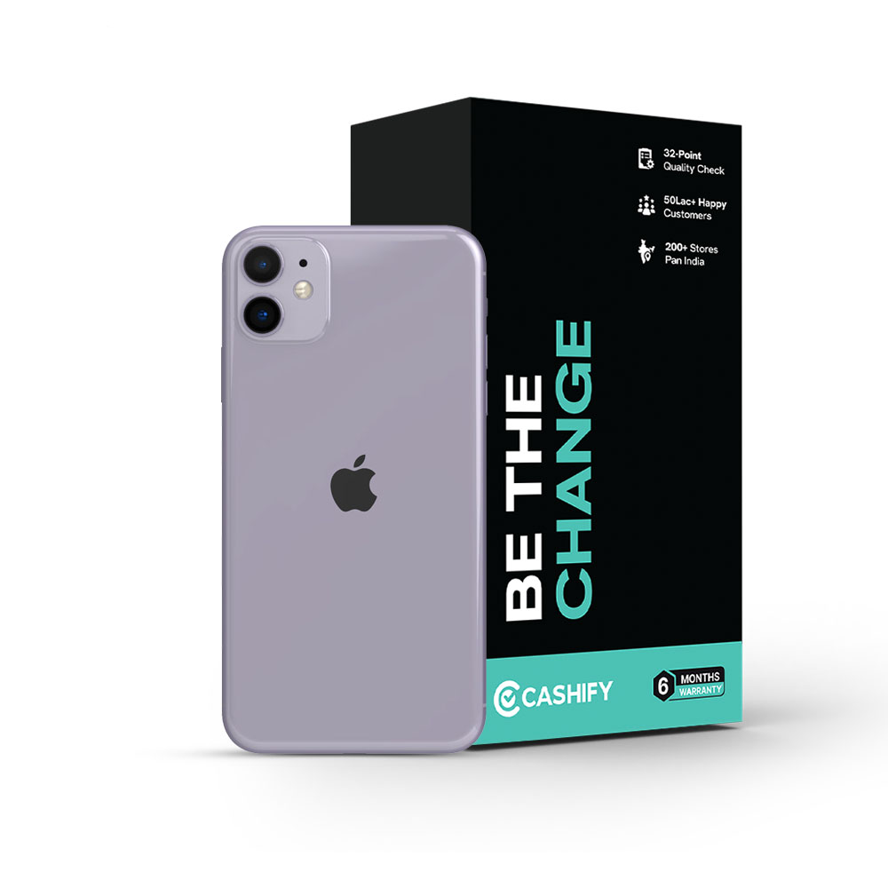 Apple iPhone 11 Refurbished,Cashify Warranty, Fair, GB 128 GB, Yellow