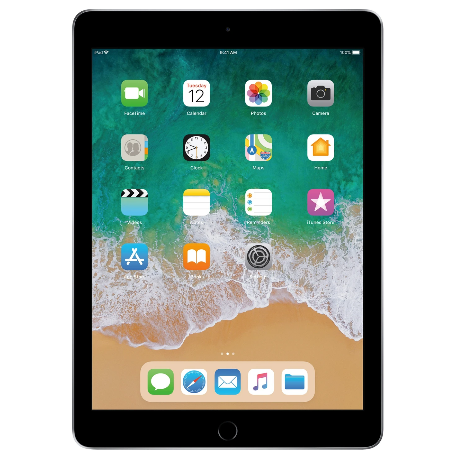 Certified Refurbished iPad 9.7 128 GB Wi-Fi +4G (2018) | 6-Month