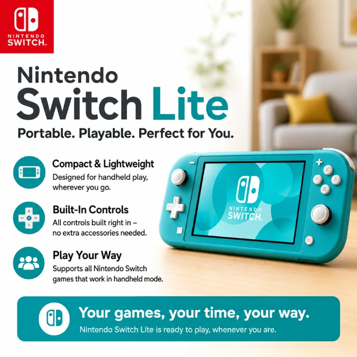 Certified Refurbished Nintendo Switch Lite Gaming Console Limited