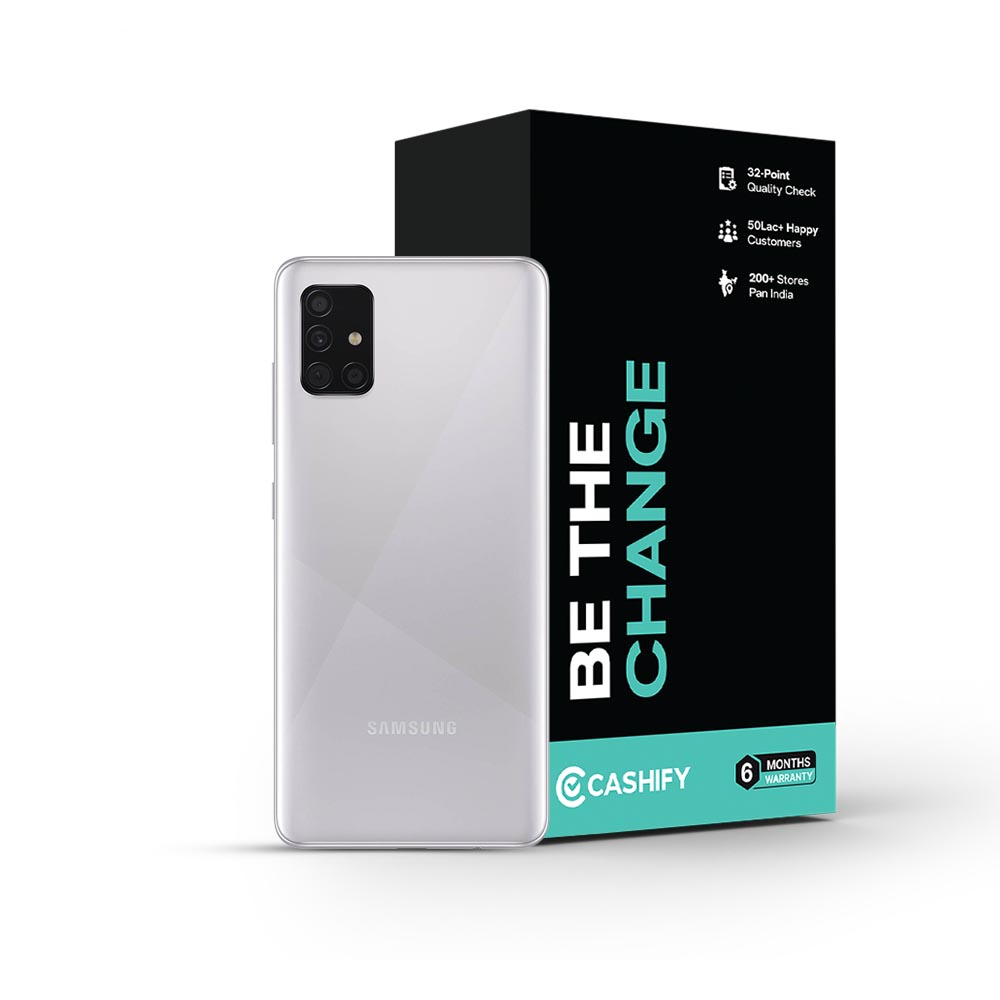 Certified Refurbished Samsung Galaxy A51 | 6-Month Warranty | Cashify