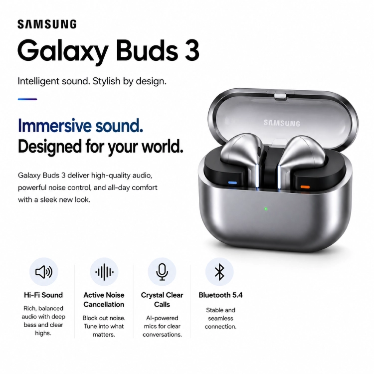 Buy Refurbished Samsung Galaxy Buds 3 Online at Cashify Store